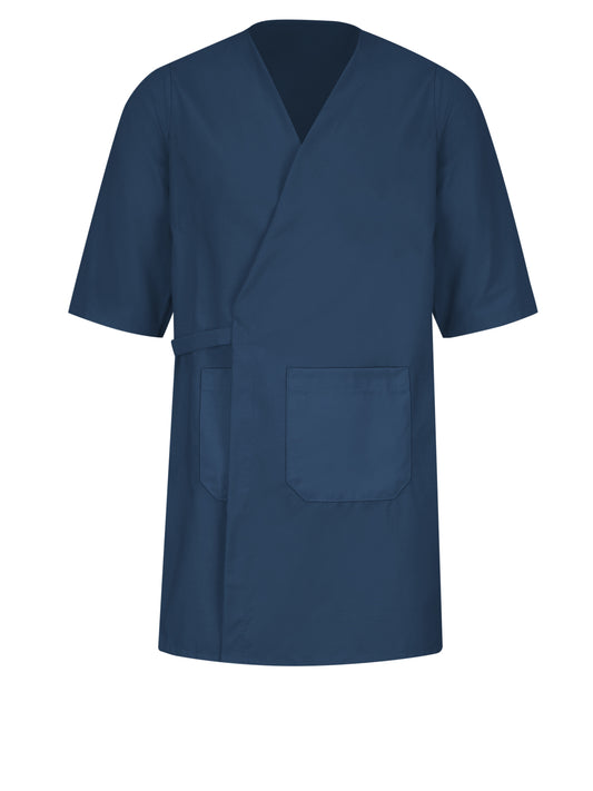 Unisex 30" Collarless Butcher Wrap - WP10 - Navy