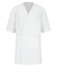 Unisex 30" Collarless Butcher Wrap - WP10 - White