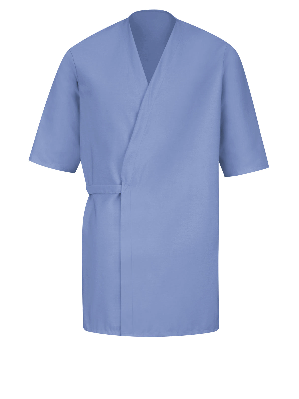 Unisex 37" Collarless Butcher Wrap - WP18 - Light Blue