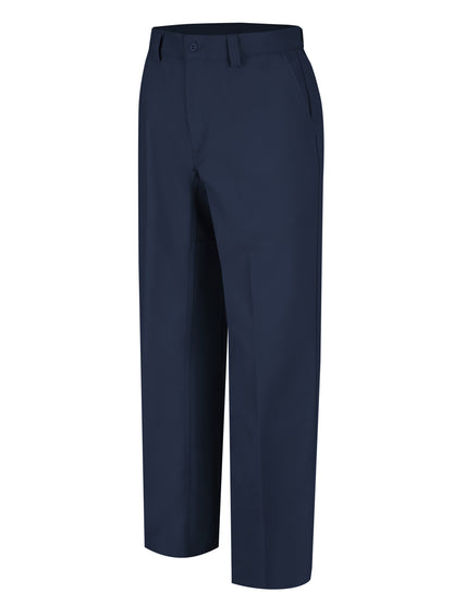 Men's Canvas Plain Front Work Pant - WP70 - Navy