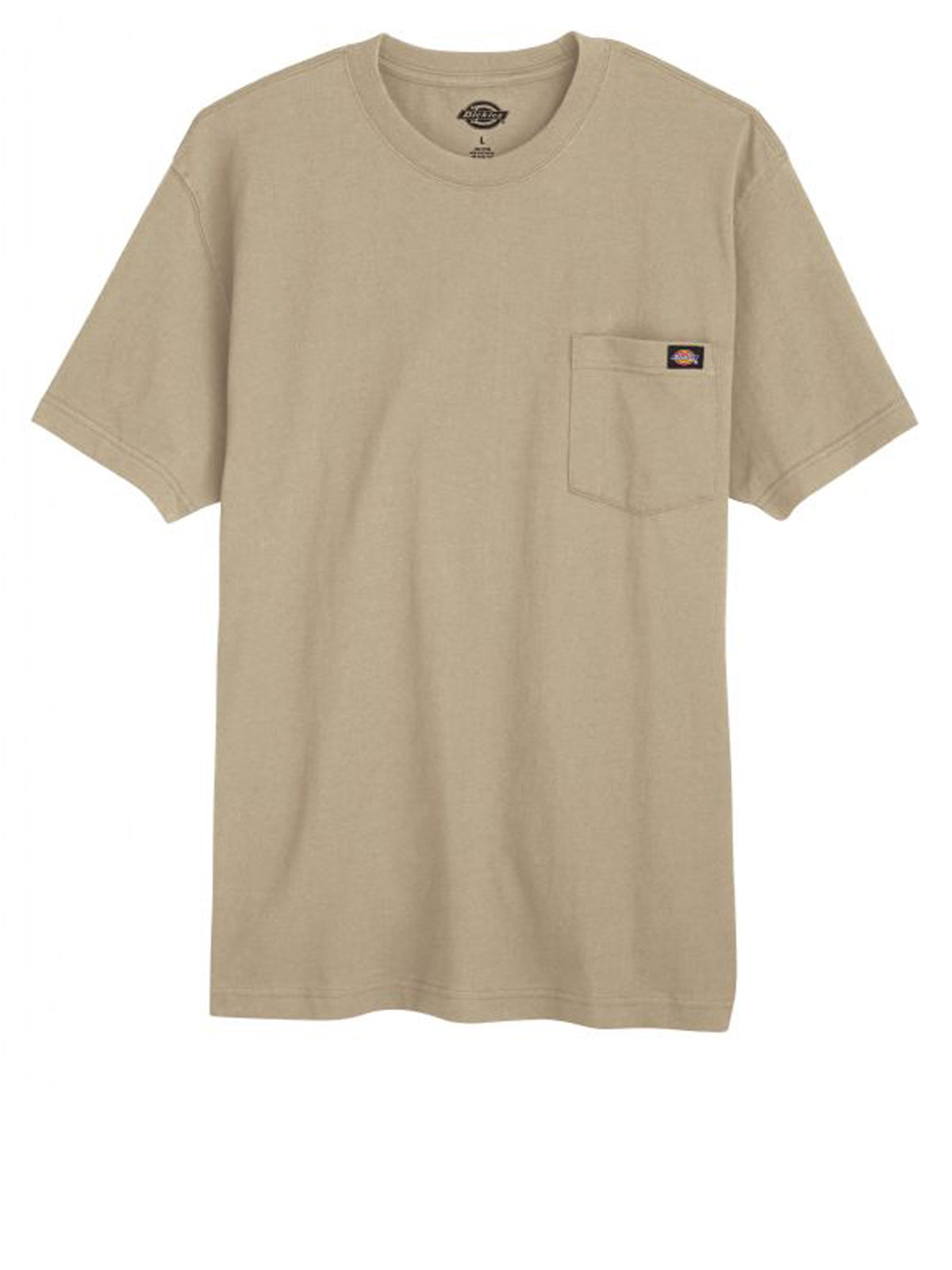 Men's Short-Sleeve Traditional Heavyweight Crew Neck T-Shirt - WS50 - Desert Sand