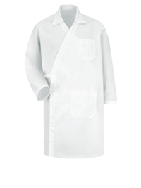Men's Long-Sleeve 44.5" Butcher Wrap - WS50WH - White