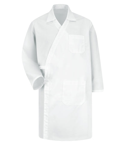 Men's Long-Sleeve 44.5" Butcher Wrap - WS50WH - White