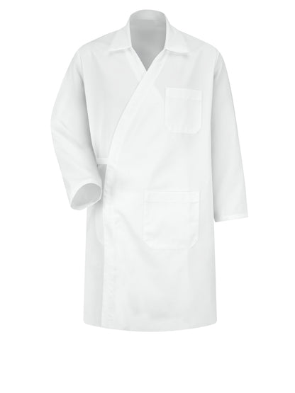 Unisex Polyester-Cotton Blend 44.5" Butcher Wrap - WT50 - White