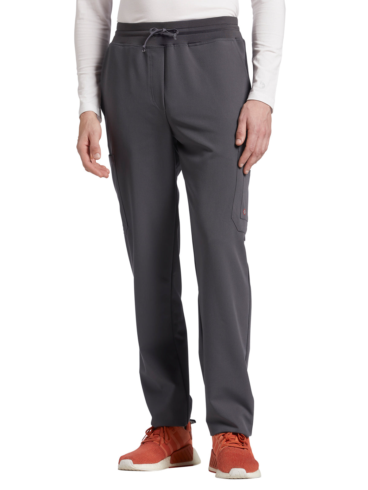 Men's 7-Pocket Straight Leg Cargo Scrub Pant - 227 - Dark Pewter