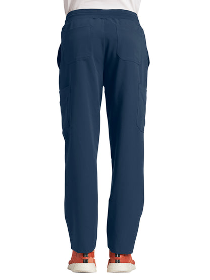 Men's 7-Pocket Straight Leg Cargo Scrub Pant - 227 - Navy