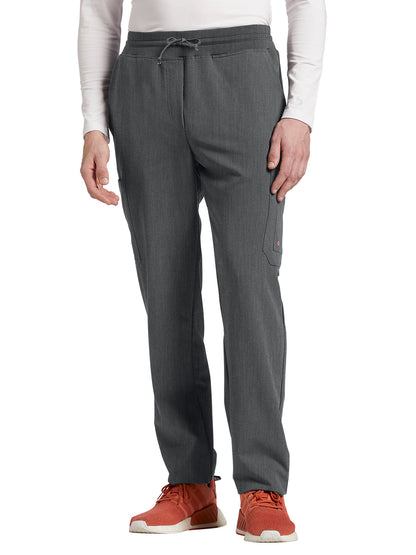 Men's 7-Pocket Straight Leg Cargo Scrub Pant - 227 - Taylor Grey