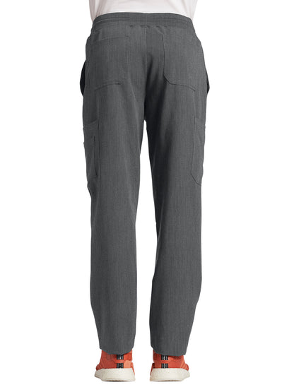 Men's 7-Pocket Straight Leg Cargo Scrub Pant - 227 - Taylor Grey