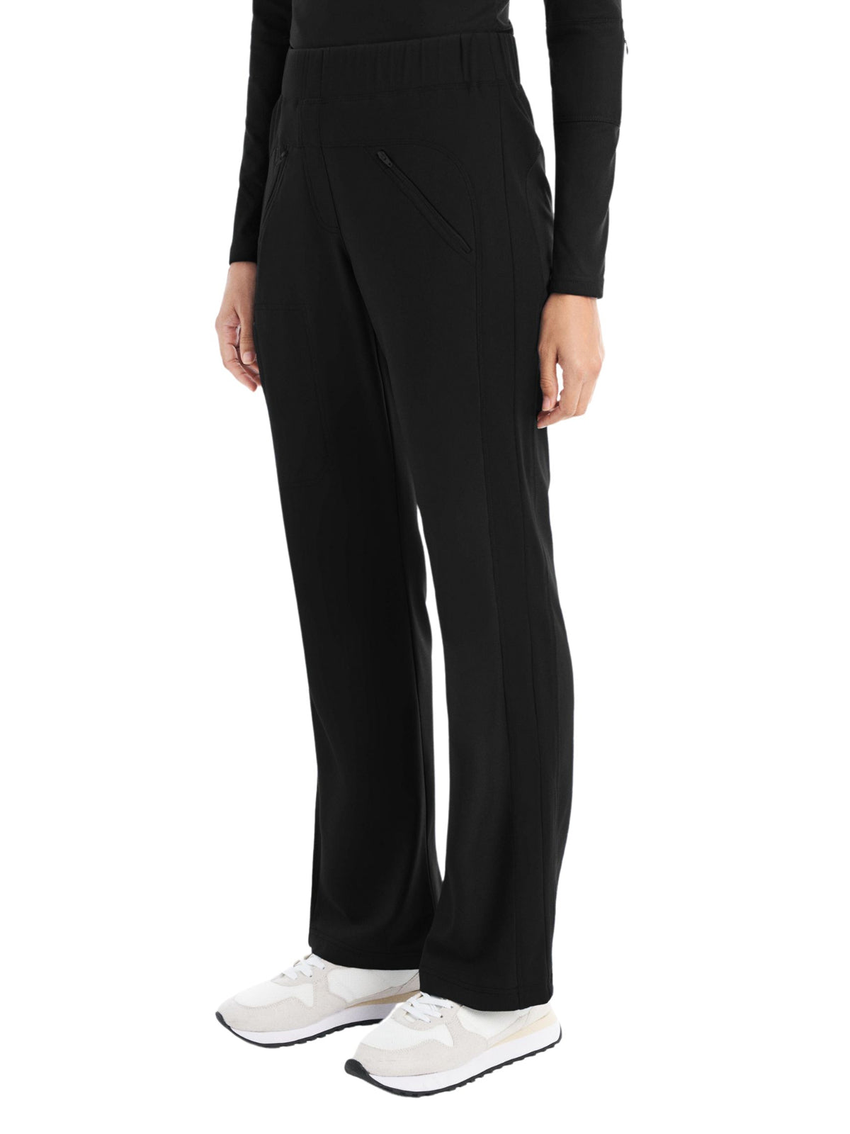 Women's Bootcut Scrub Pants - WB414 - Black