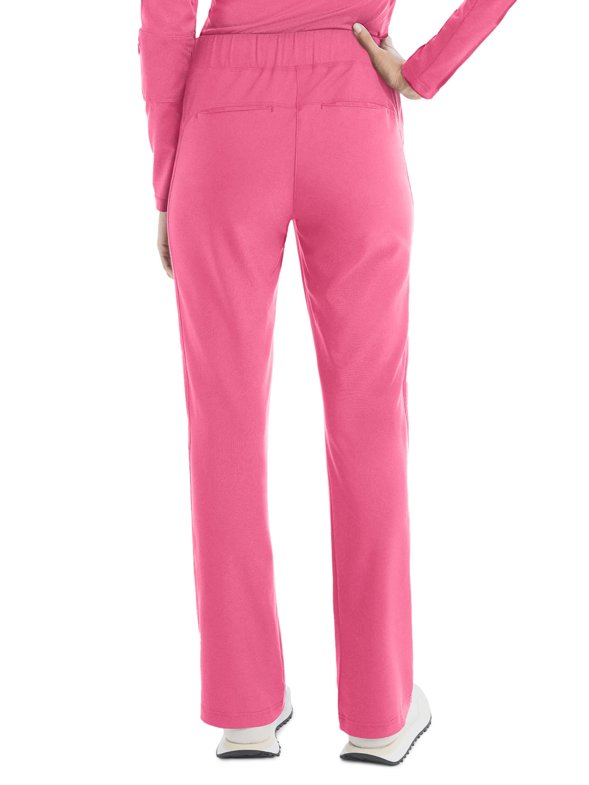 Women's Bootcut Scrub Pants - WB414 - DANCING BLOSSOM