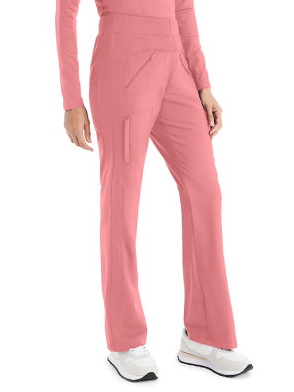 Women's Bootcut Scrub Pants - WB414 - Peach Blossom