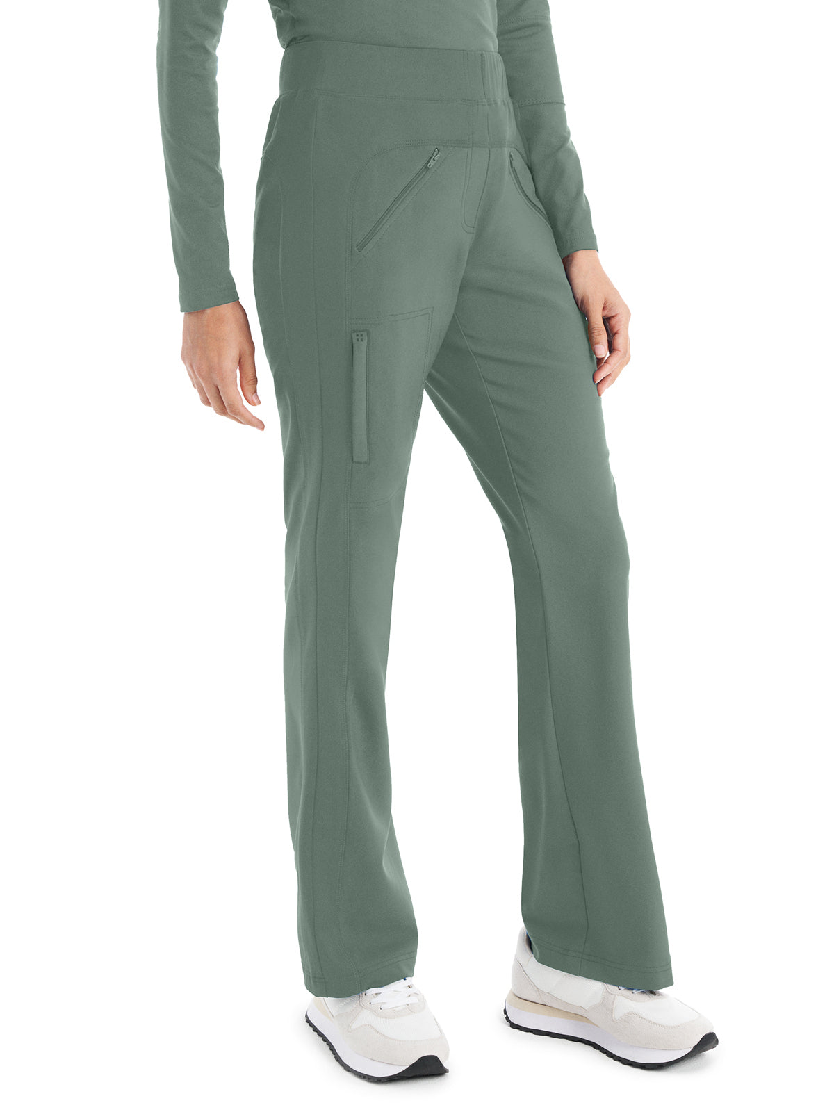 Women's Bootcut Scrub Pants - WB414 - Sage Leaf