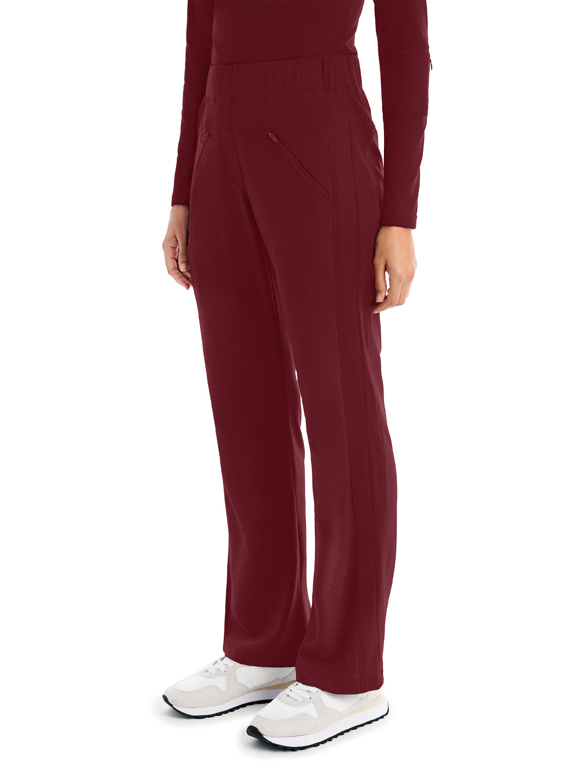 Women's Bootcut Scrub Pants - WB414 - Wine