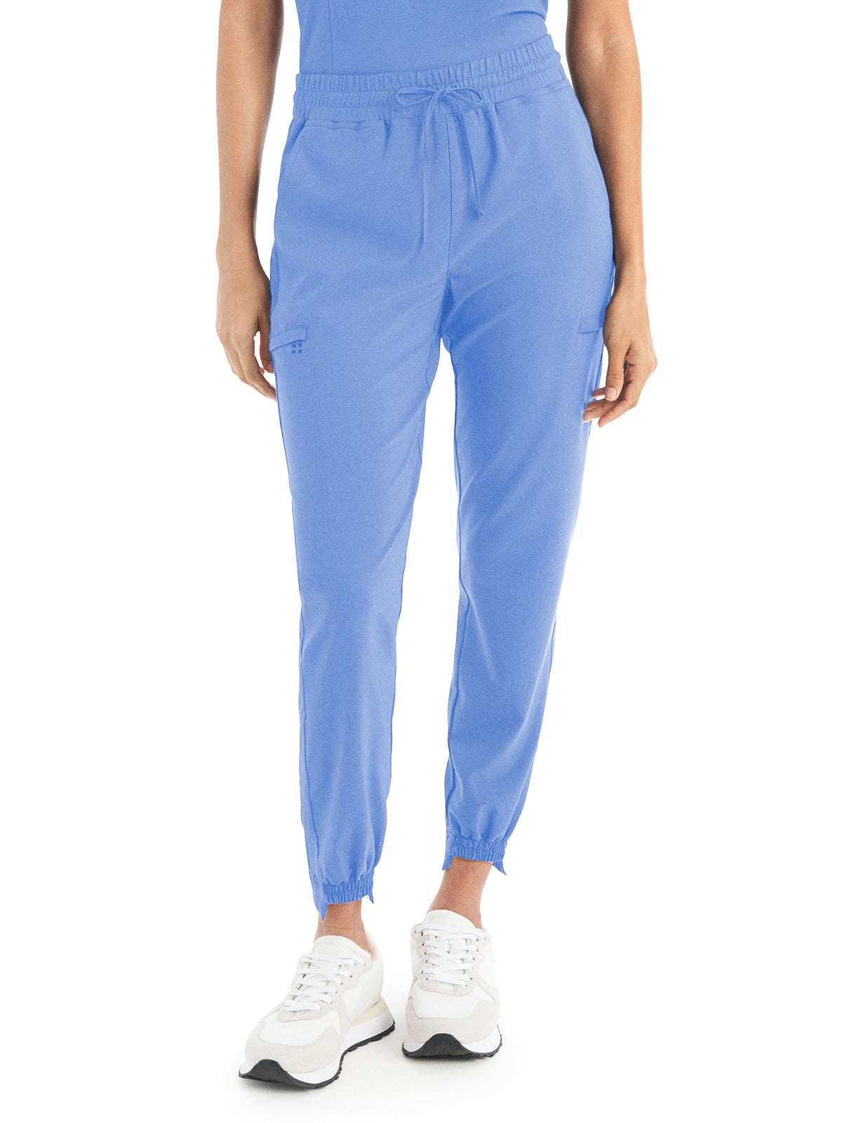 Women's Six-Pocket Hi-Low Leg Cuffs Jogger Pant - WB415 - Ceileste
