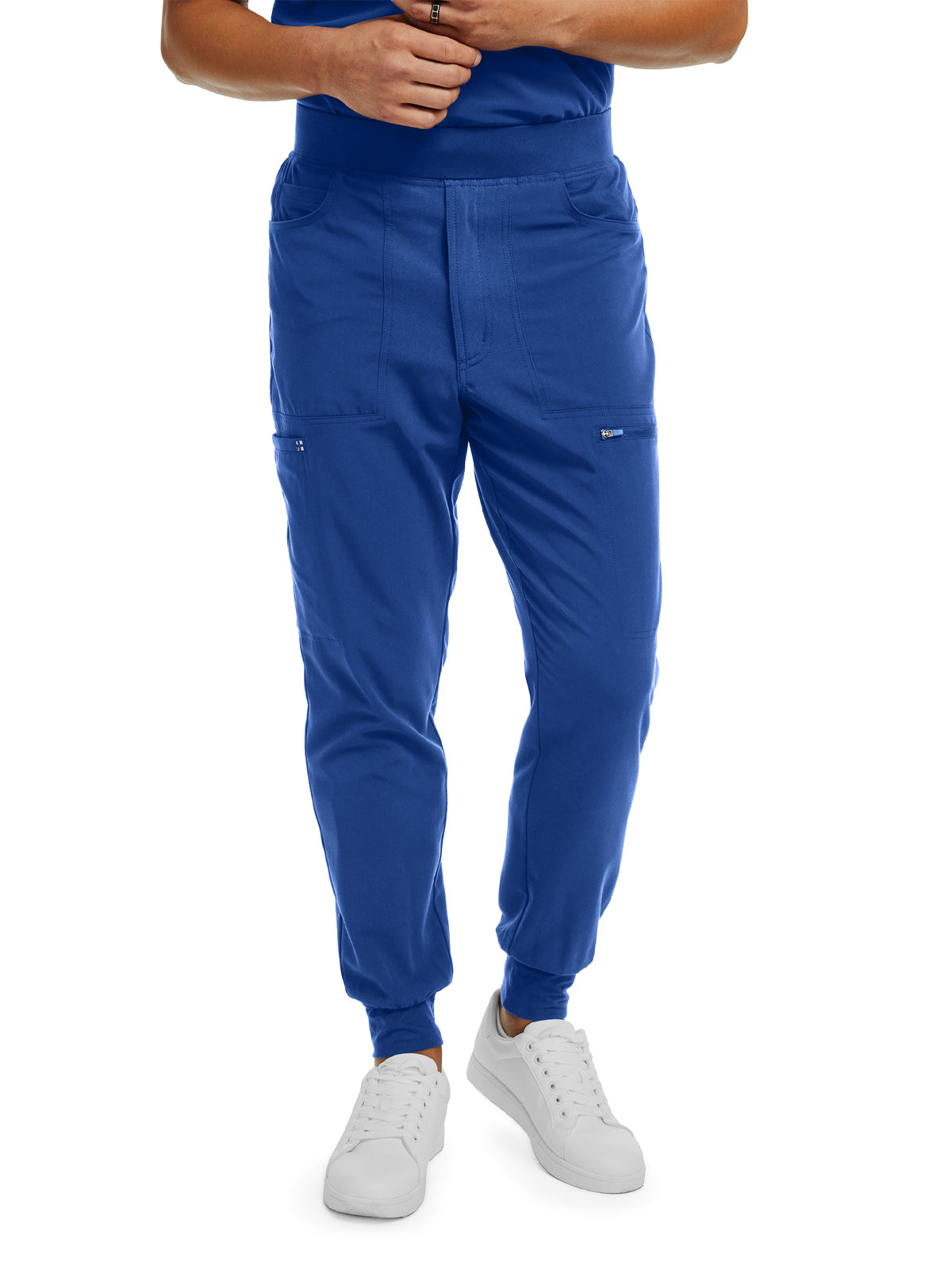 Men's Cargo Jogger Scrub Pant - WB417 - Royal