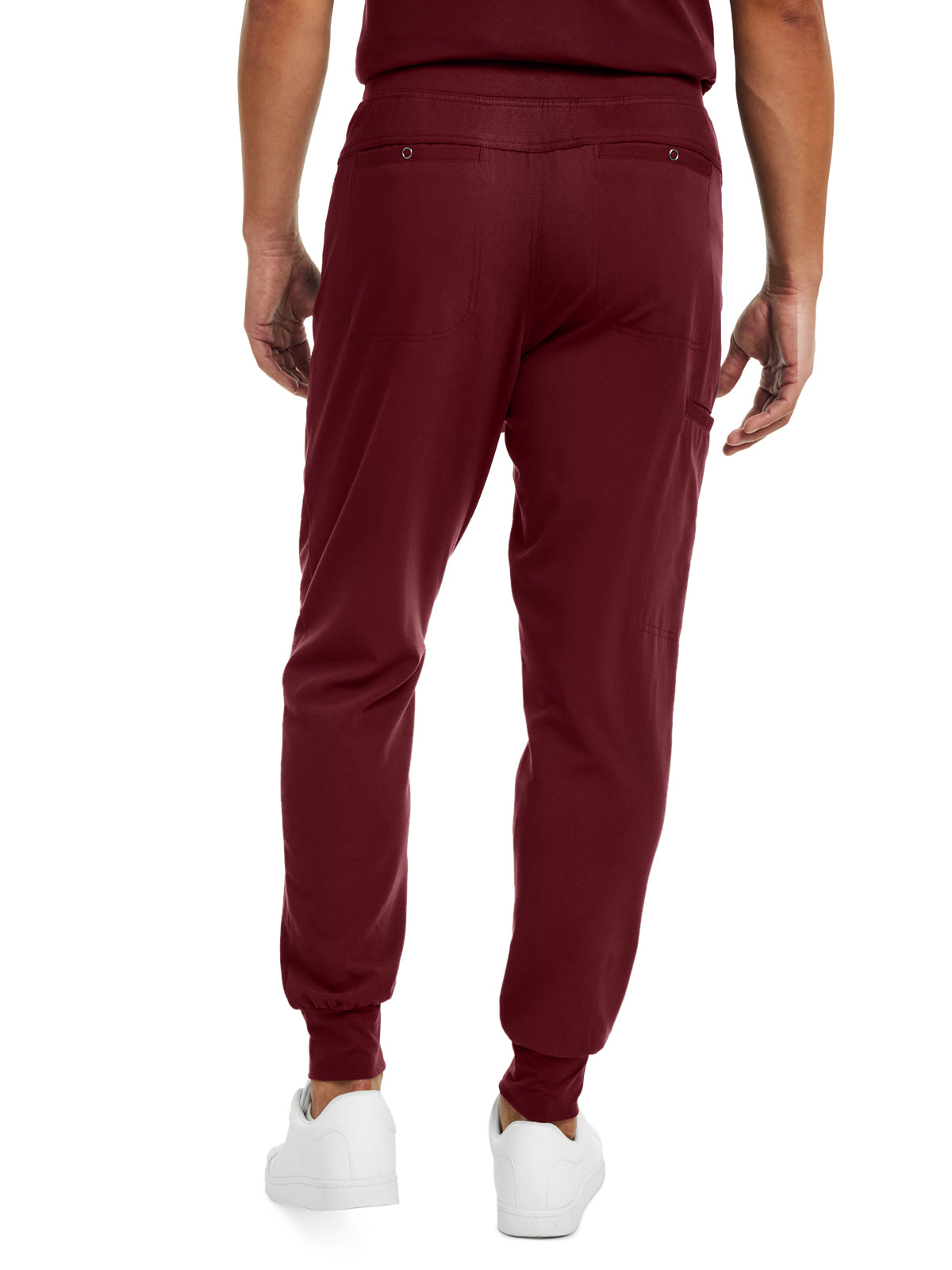 Men's Cargo Jogger Scrub Pant - WB417 - Wine