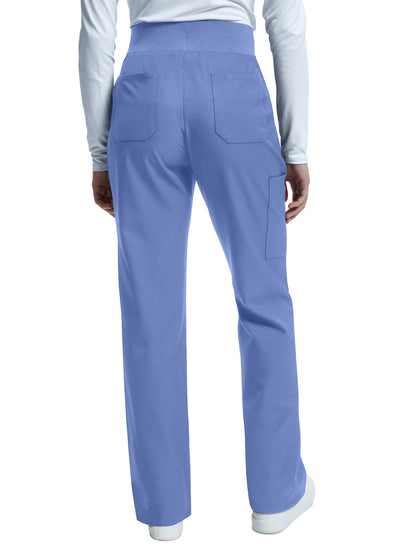 Women's Wide-Leg 6-Pocket Scrub Pant - WB421 - Ceil