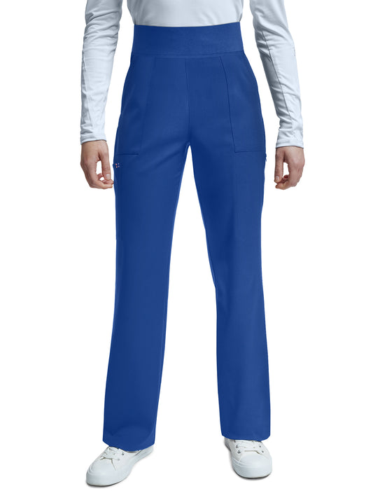 Women's Wide-Leg 6-Pocket Scrub Pant - WB421 - Royal