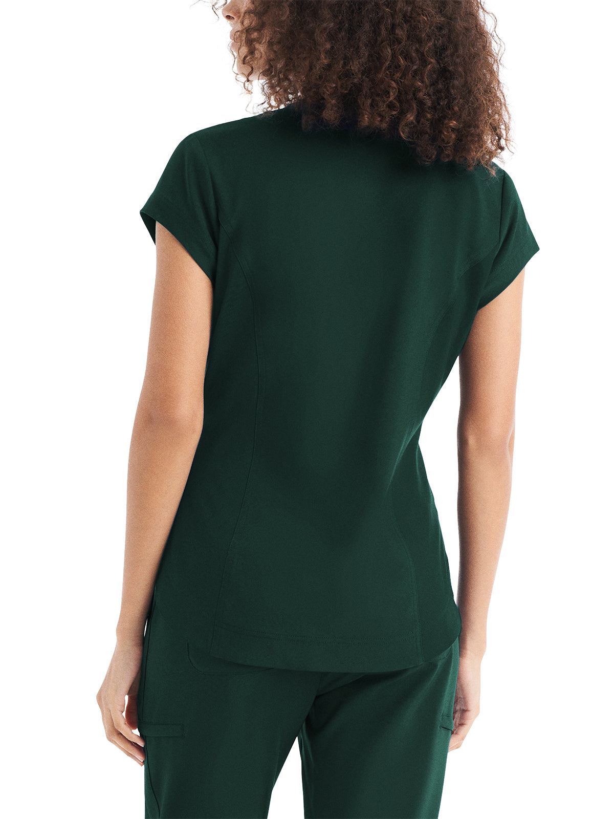 Women's 1-Pocket V-Neck Top - WT128 - Pine Grove