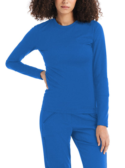 Women's Crewneck Underscrub Tee - WT130 - Royal