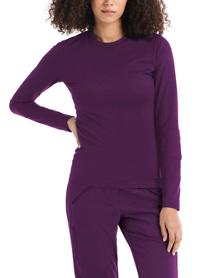 Women's Crewneck Underscrub Tee - WT130 - Sugar Plum