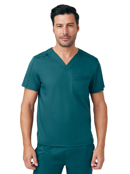 Men's Tuck-In V-Neckline Top - WT150 - Fern