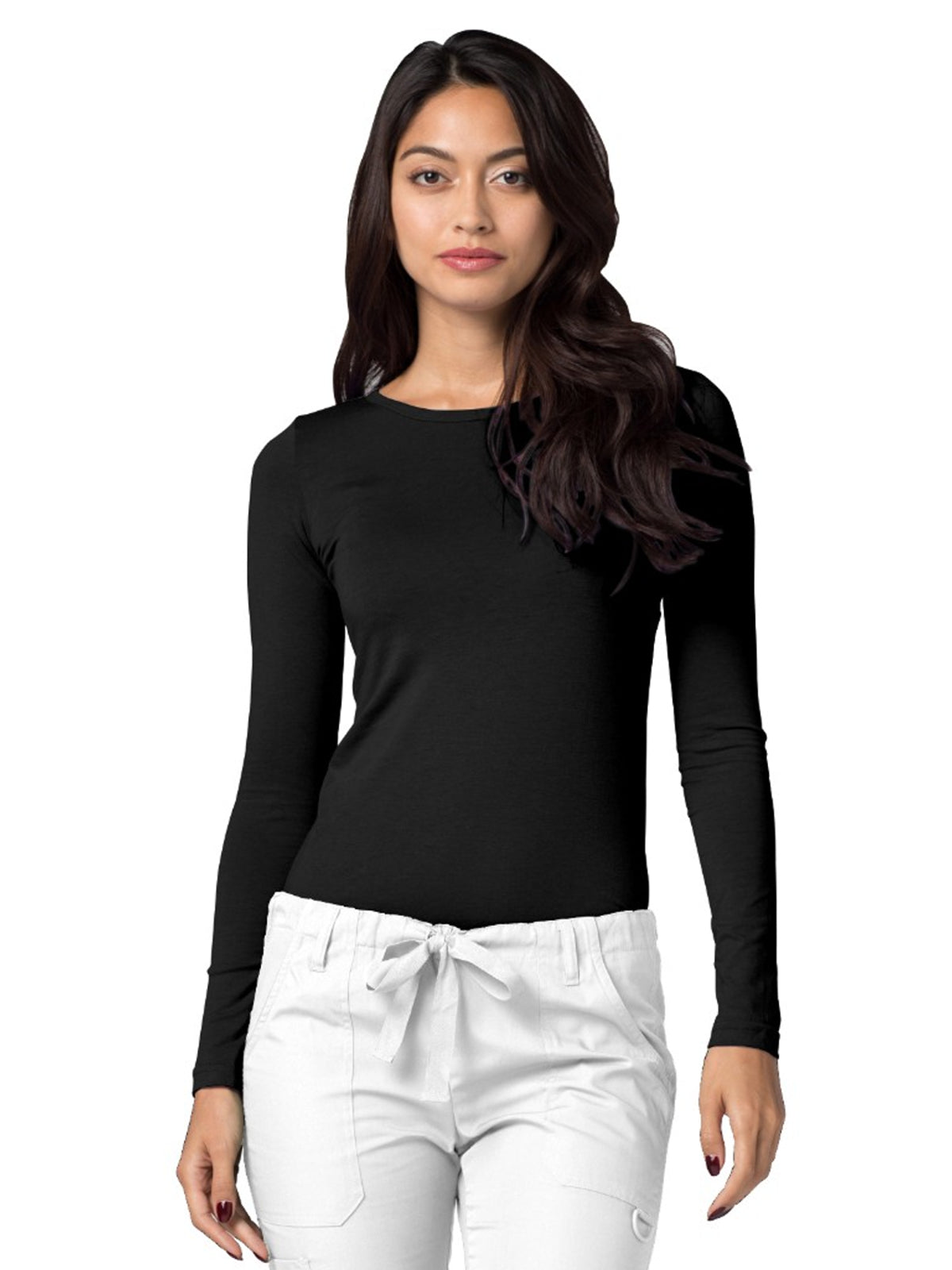 Women's Long Sleeve Tee - 2900 - Black