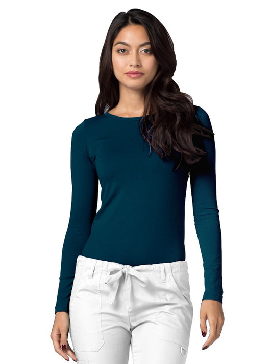 Women's Long Sleeve Tee - 2900 - Caribbean Blue