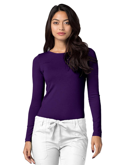 Women's Long Sleeve Tee - 2900 - Purple