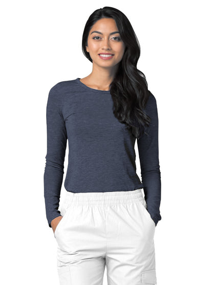 Women's Long Sleeve Tee - 2900 - Pewter