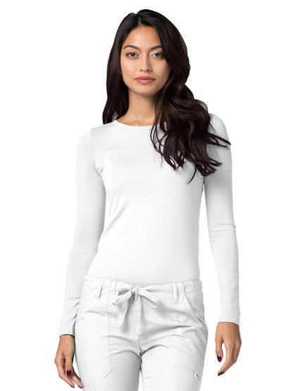 Women's Long Sleeve Tee - 2900 - White