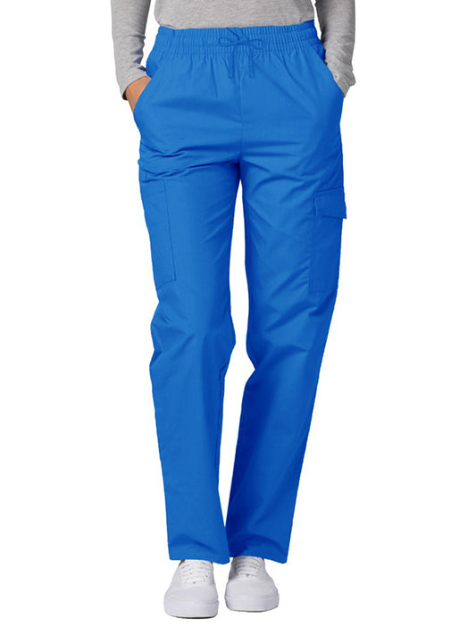 Women's Natural-Rise Multipocket Cargo Tapered Leg Pant - 506 - Regal Blue