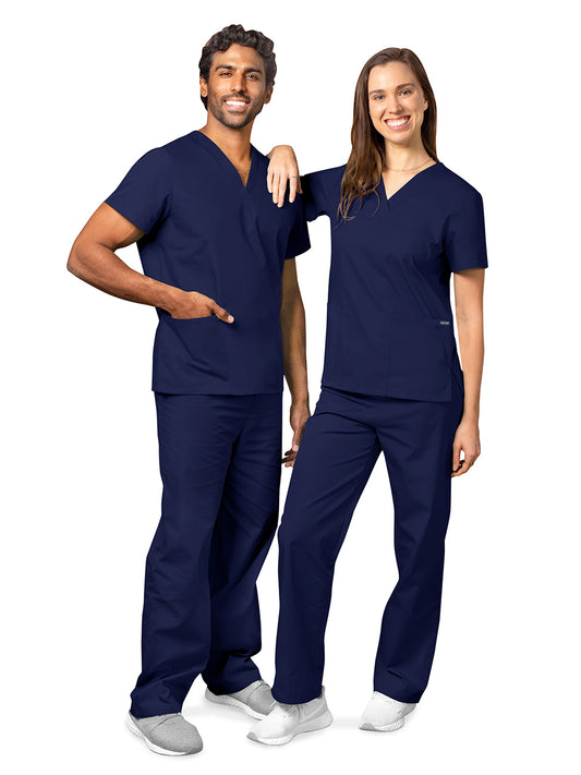 Unisex Drawstring Scrub Set - 701 - Navy