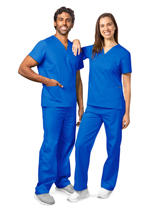 Unisex Drawstring Scrub Set - 701 - Regal Blue