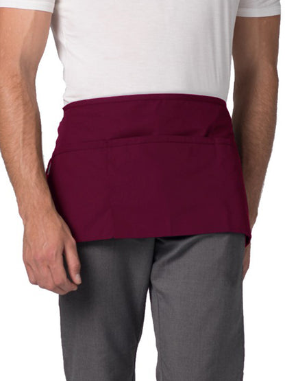 Unisex Workman Style 2-Pack Belt Apron - 709 - Burgundy