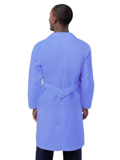 Unisex Five-Pocket 39" Lab Coat - 803 - Ceil Blue