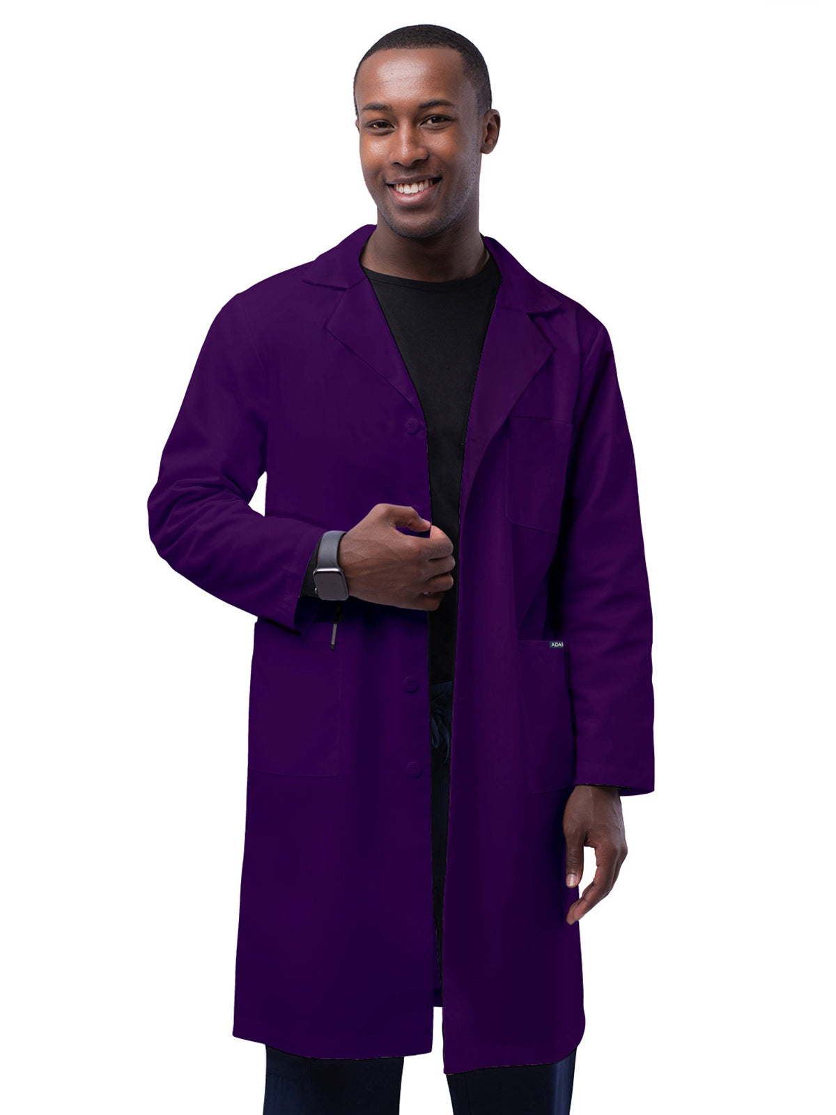 Unisex Five-Pocket 39" Lab Coat - 803 - Purple