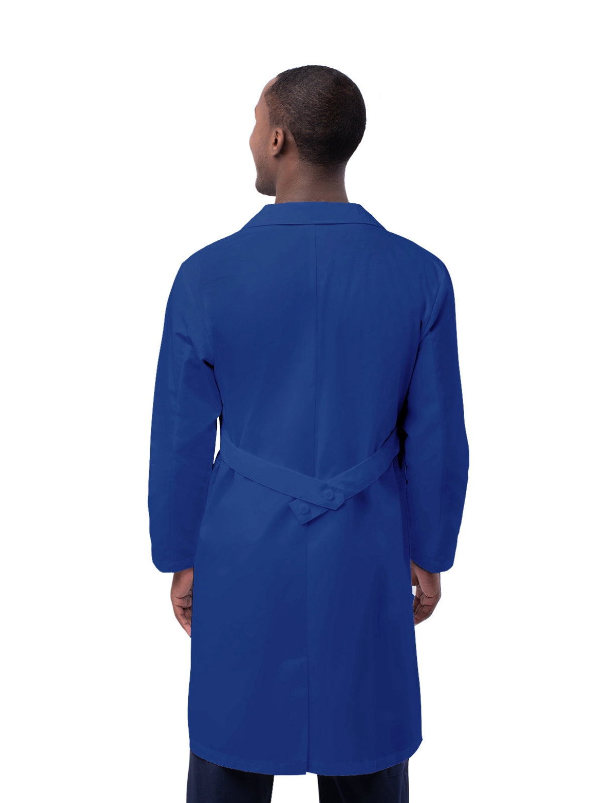 Unisex Five-Pocket 39" Lab Coat - 803 - Royal Blue