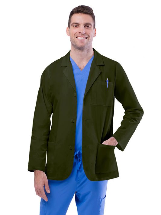 Unisex Three-Pocket 31" Consultation Lab Coat - 805 - Olive