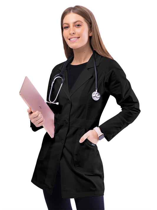 Women's Multi-Pocket 32" Perfection Lab Coat - 811 - Black