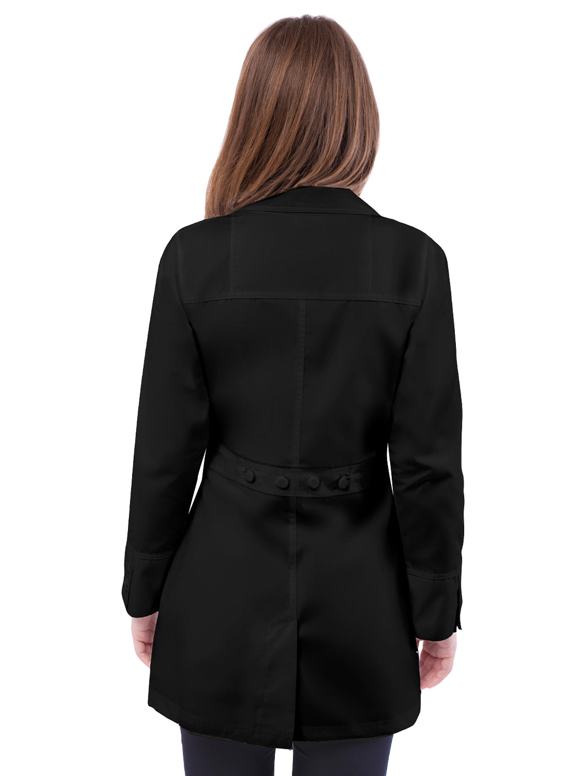 Women's Multi-Pocket 32" Perfection Lab Coat - 811 - Black