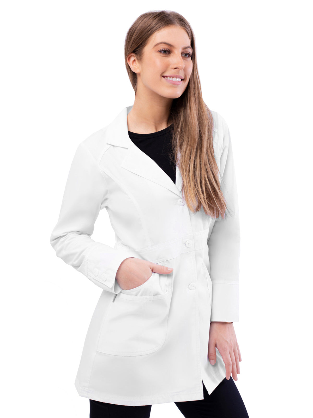 Women's Multi-Pocket 32" Perfection Lab Coat - 811 - White