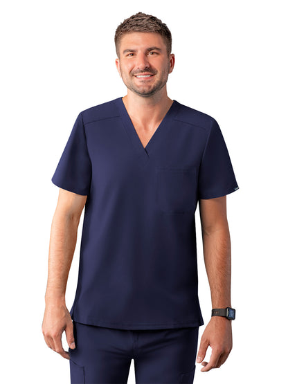 Men's V-Neck Top - A6006 - Navy