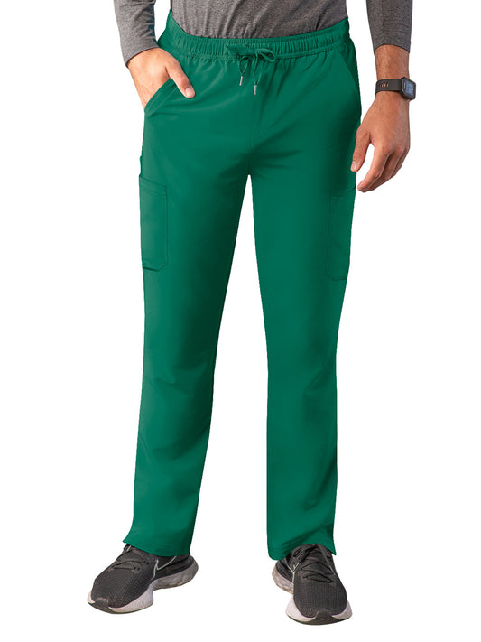 Men's Drawstring Cargo Pant - A6106 - Hunter Green