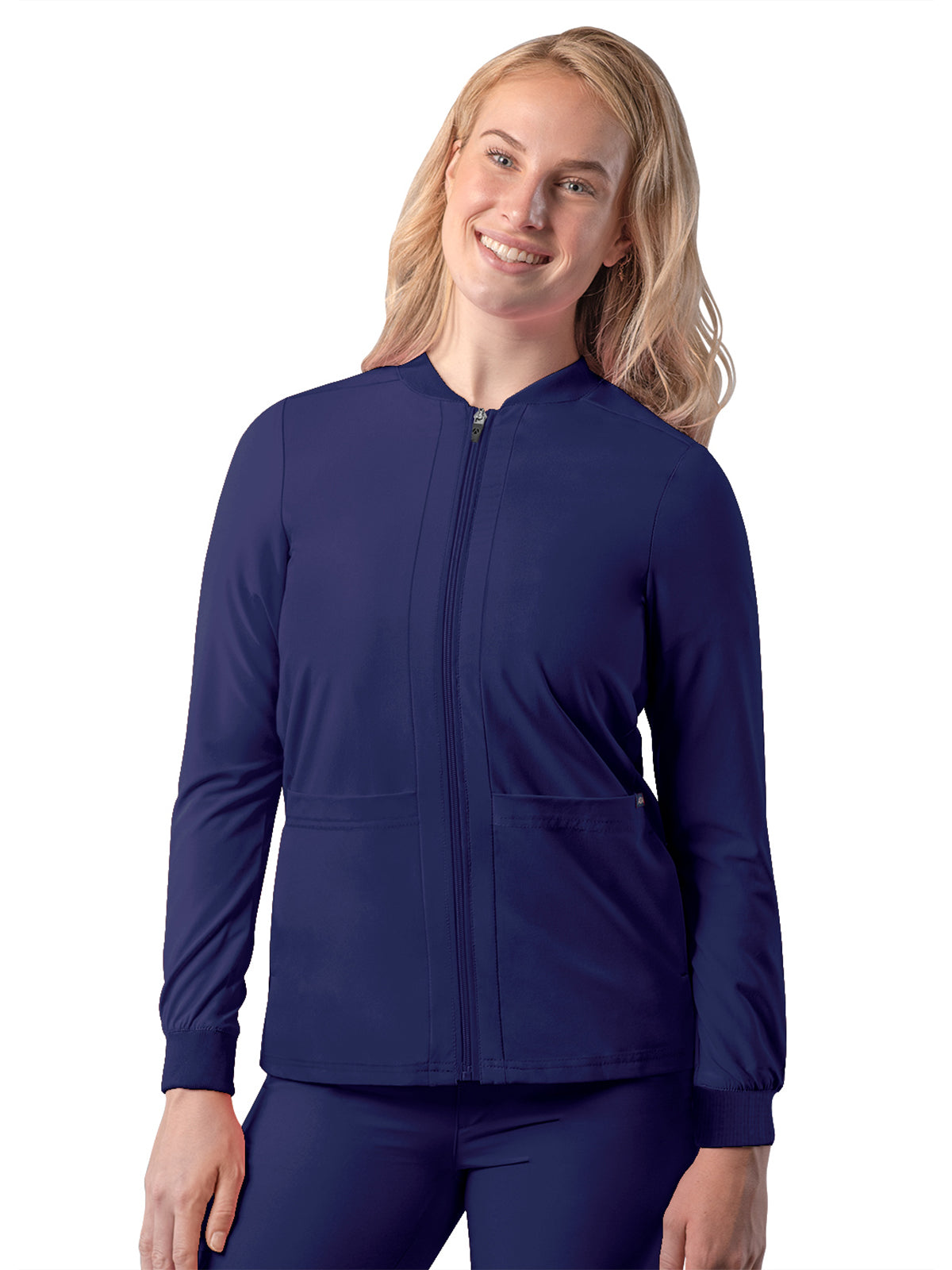 Women's Double Layer Bomber Jacket - A6200 - Navy