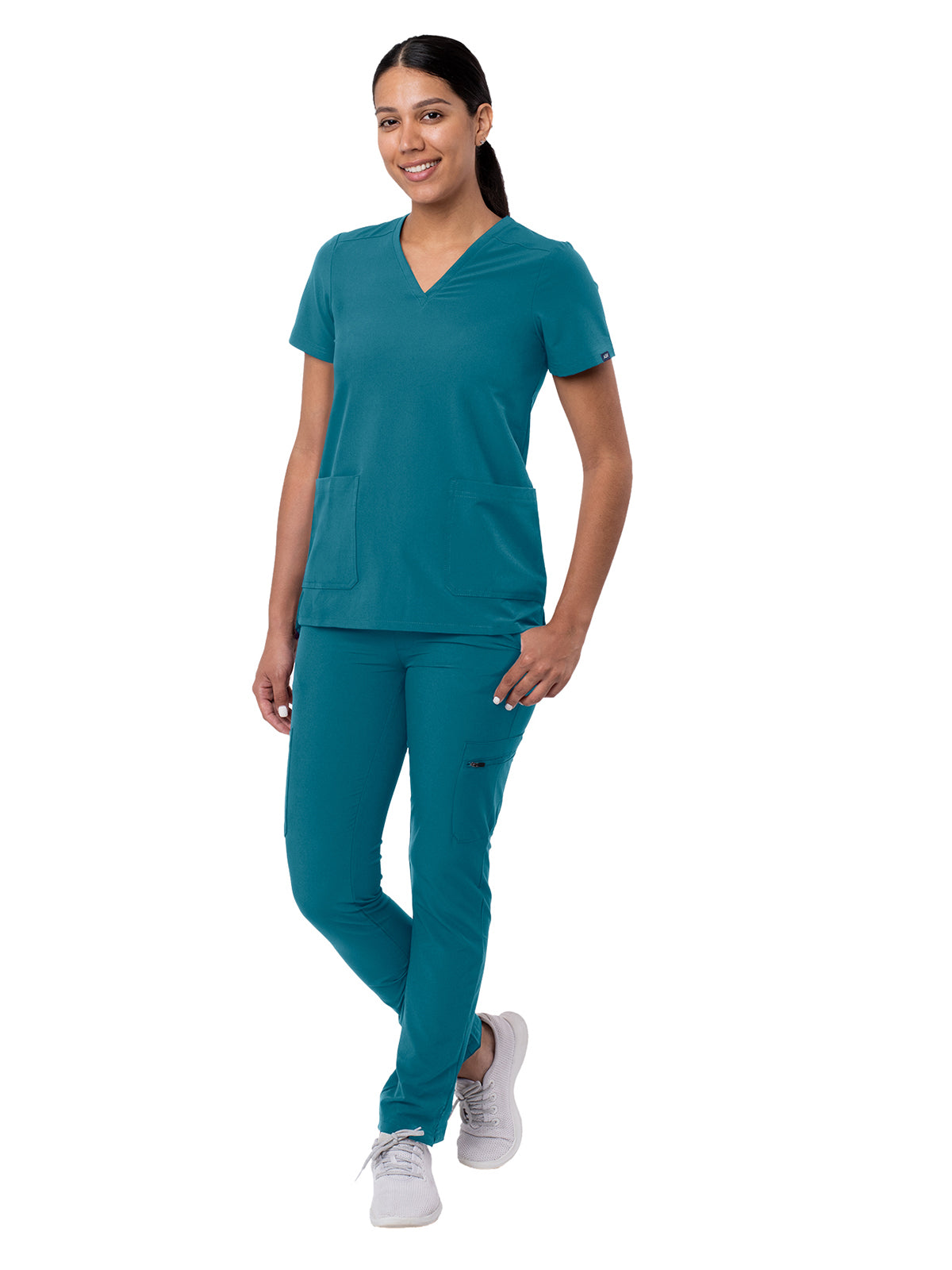 Women's Easy Movement Scrub Set - A9200 - Caribbean Blue