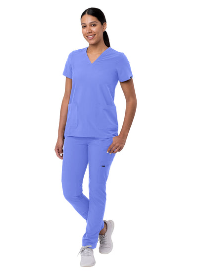 Women's Easy Movement Scrub Set - A9200 - Ceil Blue