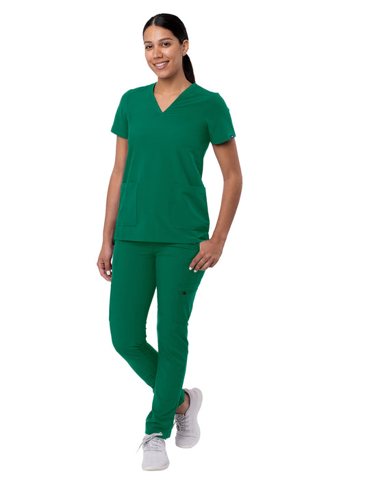 Women's Easy Movement Scrub Set - A9200 - Hunter Green