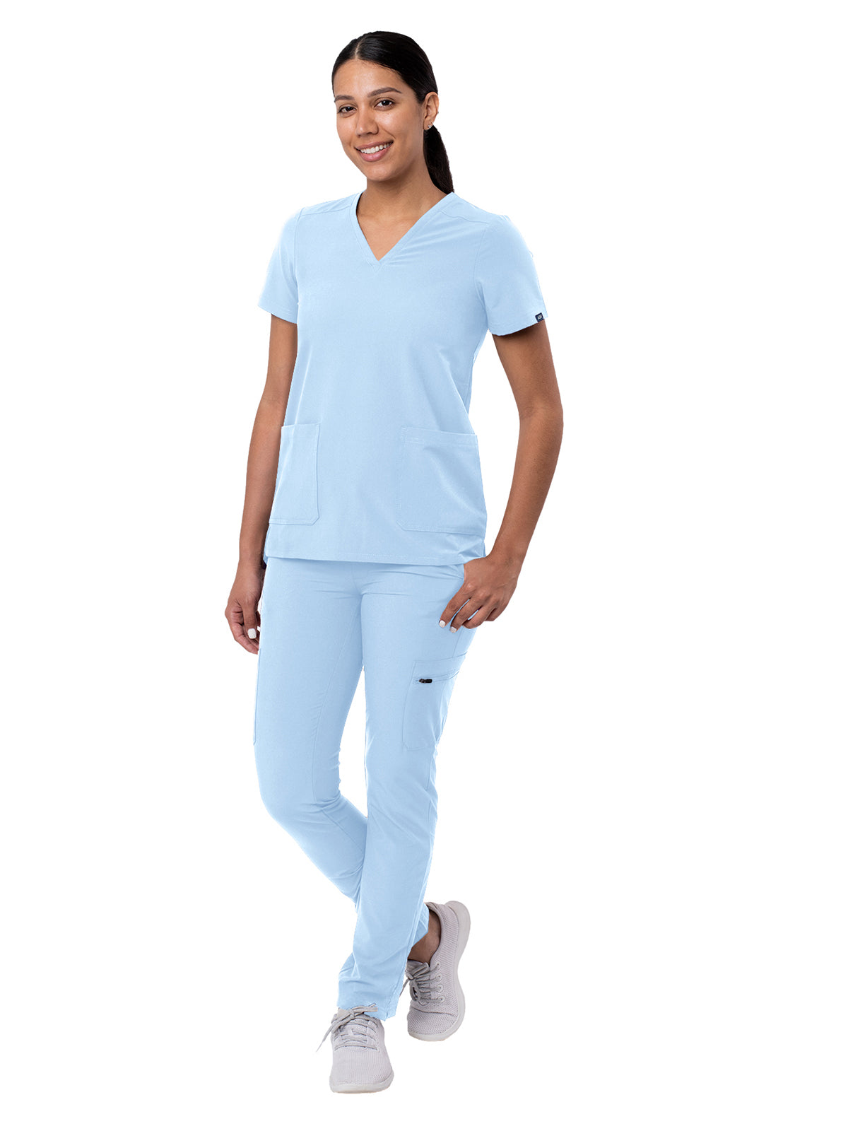 Women's Easy Movement Scrub Set - A9200 - Sky Blue