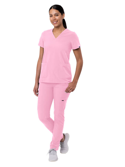 Women's Easy Movement Scrub Set - A9200 - Soft Pink